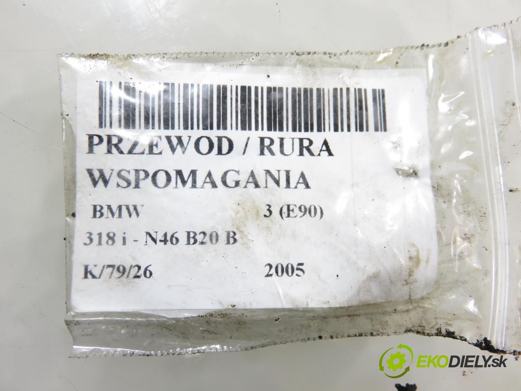 BMW 3 (E90) SEDAN 2005 95,00 318 i 129 - N46 B20 B 1995,00 rúrka / Rúra servočerpadlo 