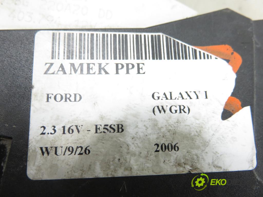 FORD GALAXY (WGR) MINIVAN 2006 103,00 2.3 16V - E5SB 2295,00 zámok