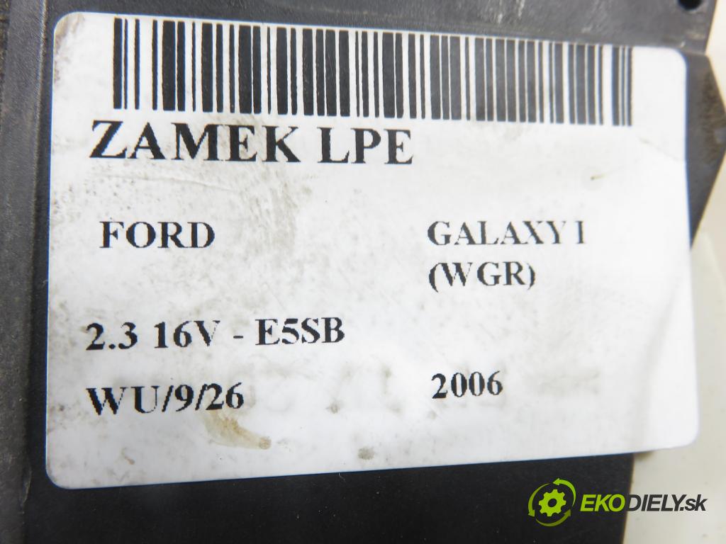 FORD GALAXY (WGR) MINIVAN 2006 103,00 2.3 16V - E5SB 2295,00 zámok 