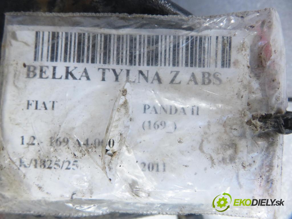FIAT PANDA (169_) HB 2011 51,00 1.2 - 169 A4.000 1242,00 Výstuha zadná ABS