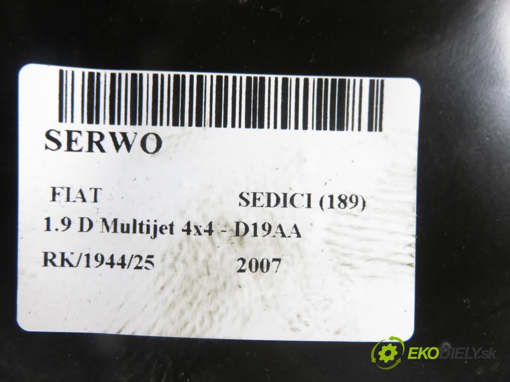 FIAT SEDICI (189_) CROSSOVER 2007 88,00 1.9 D Multijet 120 4x4 - D19AA 1910,00 Posilovač 0204051437 (Servočerpadlo)
