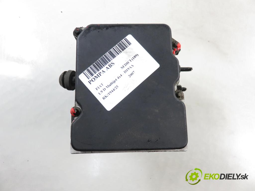 FIAT SEDICI (189_) CROSSOVER 2007 88,00 1.9 D Multijet 120 4x4 - D19AA 1910,00 Pumpa ABS 0265950462 (Pumpa ABS)