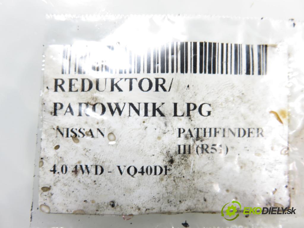 NISSAN PATHFINDER III (R51) TERENOWY 2007 198,00 4.0 4WD 269 - VQ40DE 3954,00 reduktor Výparník LPG 67R010254