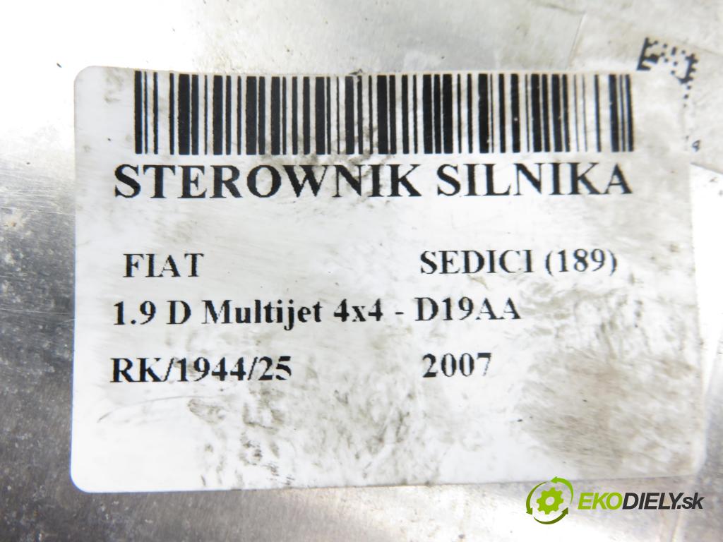 FIAT SEDICI (189_) CROSSOVER 2007 88,00 1.9 D Multijet 120 4x4 - D19AA 1910,00 Riadiaca jednotka Motor 0281012992 ; 55204652