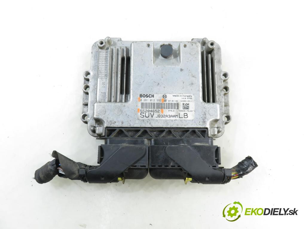 FIAT SEDICI (189_) CROSSOVER 2007 88,00 1.9 D Multijet 120 4x4 - D19AA 1910,00 Riadiaca jednotka Motor 0281012992 ; 55204652
