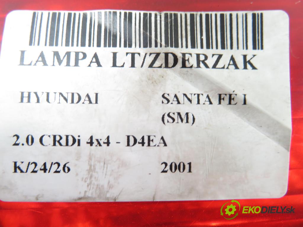 HYUNDAI SANTA FÉ I (SM) SUV 2001 83,00 2.0 CRDi 4x4 113 - D4EA 1991,00 Svetlo 92405260