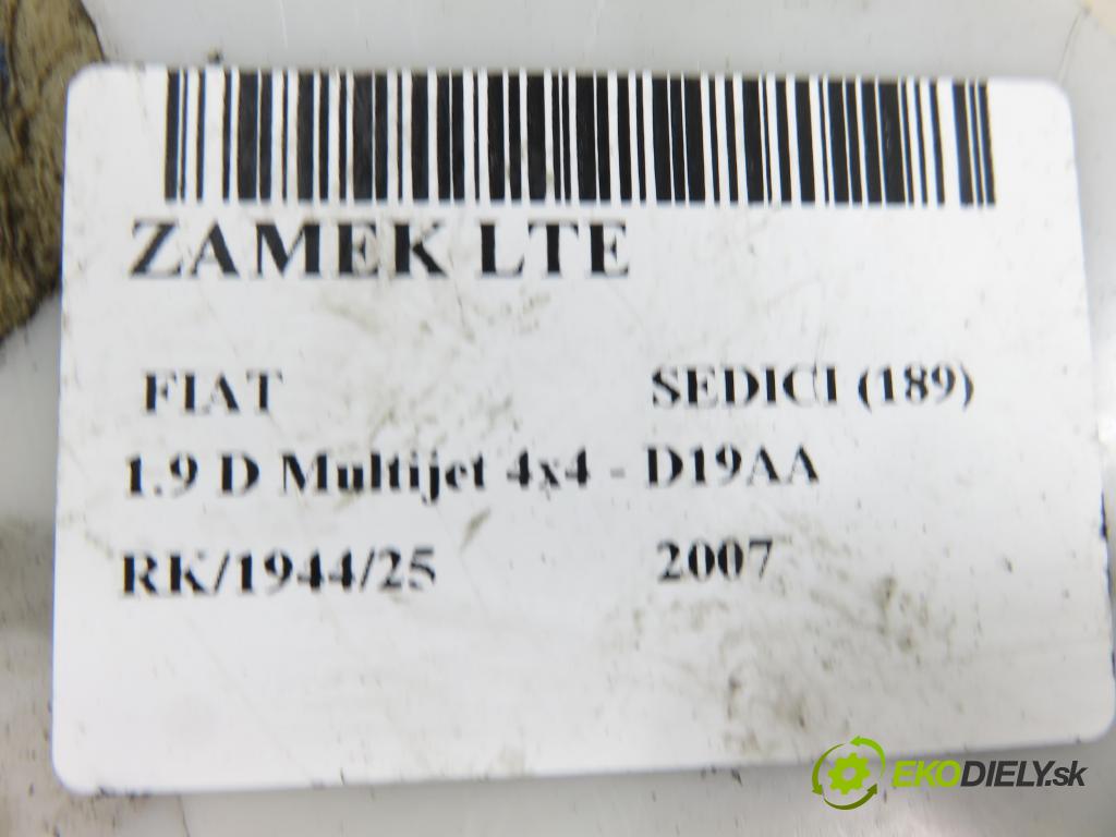 FIAT SEDICI (189_) CROSSOVER 2007 88,00 1.9 D Multijet 120 4x4 - D19AA 1910,00 zámok 