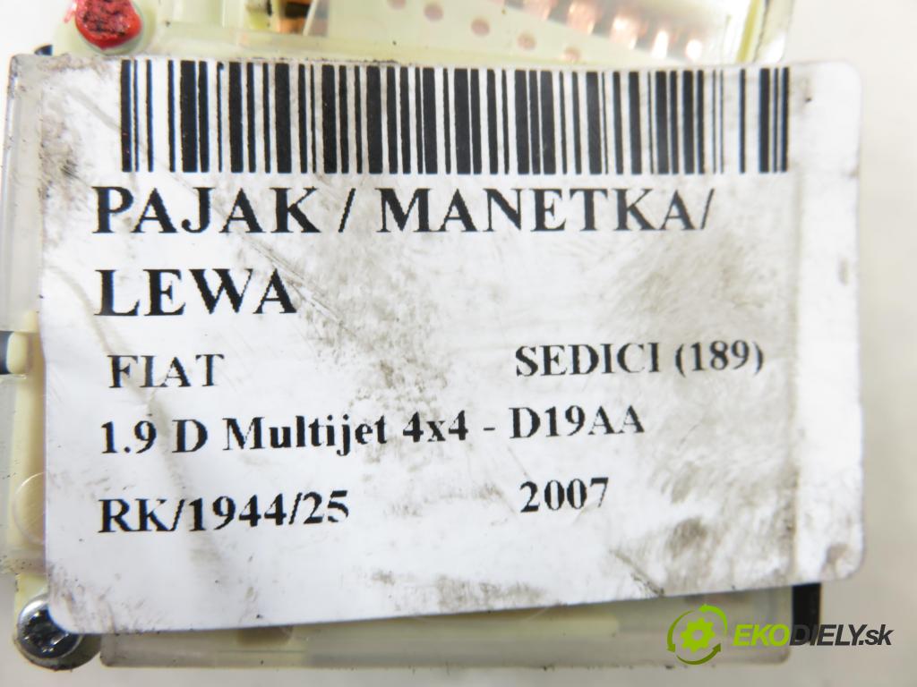 FIAT SEDICI (189_) CROSSOVER 2007 88,00 1.9 D Multijet 120 4x4 - D19AA 1910,00 / páčka ľavá strana 