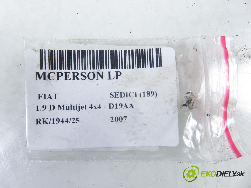 FIAT SEDICI (189_) CROSSOVER 2007 88,00 1.9 D Multijet 120 4x4 - D19AA 1910,00 MCPERSON LP 