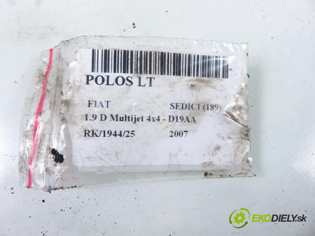 FIAT SEDICI (189_) CROSSOVER 2007 88,00 1.9 D Multijet 120 4x4 - D19AA 1910,00 Poloos LT