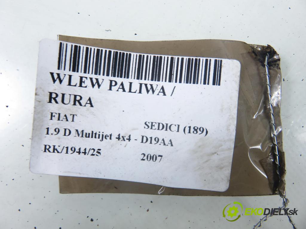 FIAT SEDICI (189_) CROSSOVER 2007 88,00 1.9 D Multijet 120 4x4 - D19AA 1910,00 hrdlo nádrže paliva / Rúra