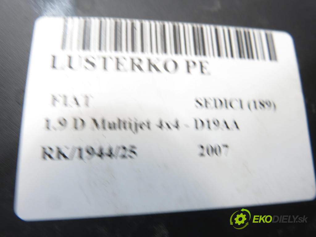 FIAT SEDICI (189_) CROSSOVER 2007 88,00 1.9 D Multijet 120 4x4 - D19AA 1910,00 Spätné zrkadlo 