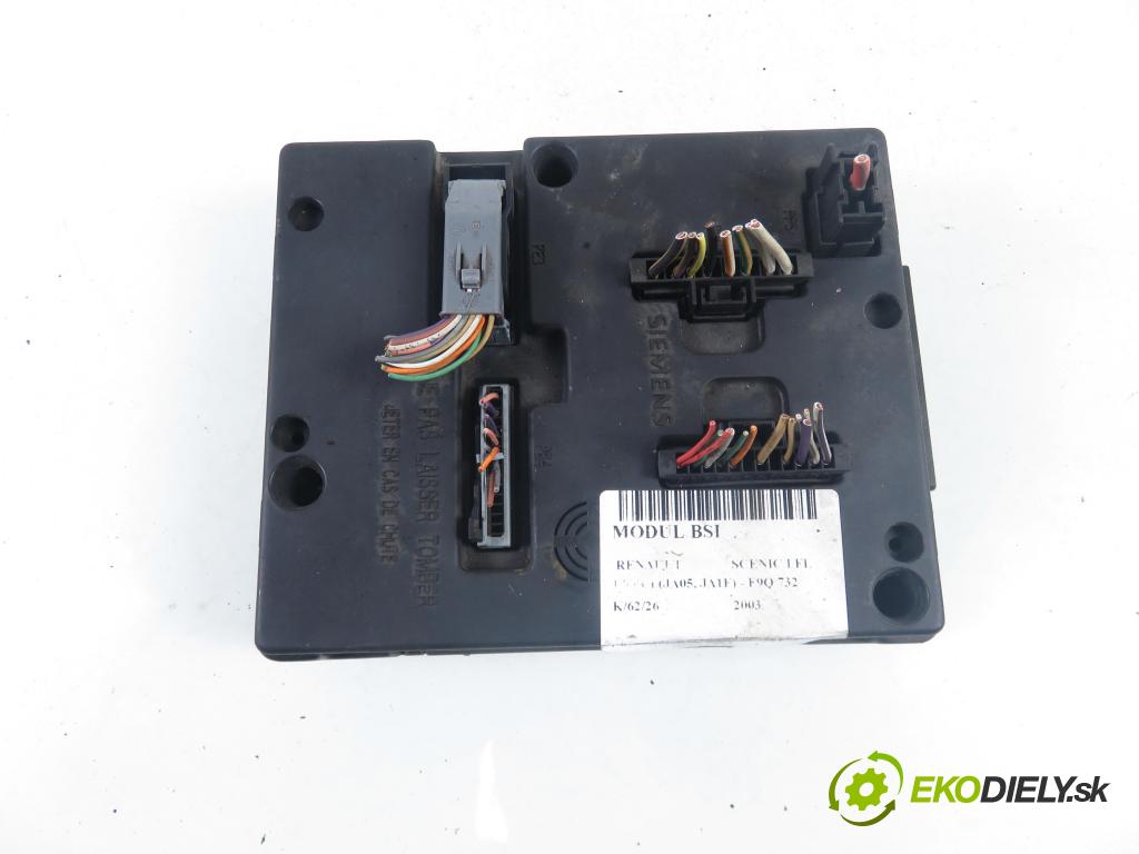 RENAULT SCENIC I (JA0/1_) MINIVAN 2003 75,00 1.9 dCi 102 - F9Q 732 1870,00 MODUL BSI 8200029342B