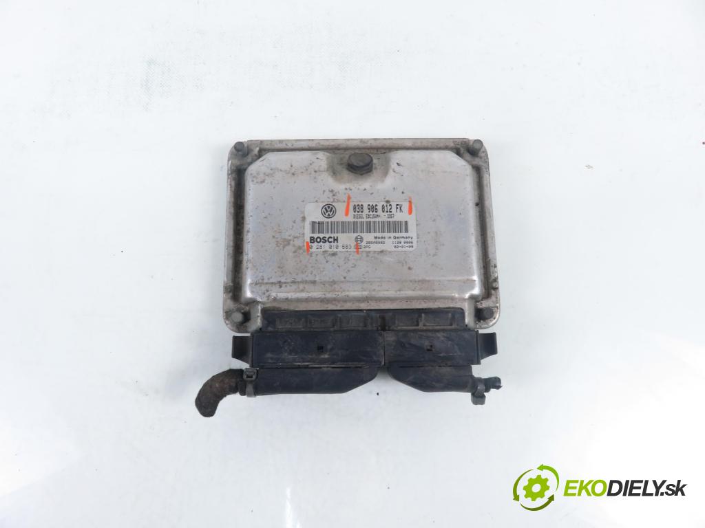 SEAT LEON (1M1) HB 2000 81,00 1.9 TDI 110 - ASV 1896,00 Riadiaca jednotka Motor 038906012FK ; 0281010683