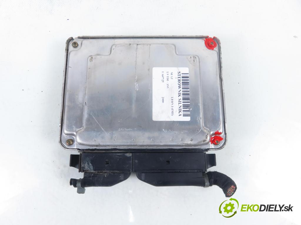 SEAT LEON (1M1) HB 2000 81,00 1.9 TDI 110 - ASV 1896,00 Riadiaca jednotka Motor 038906012FK ; 0281010683