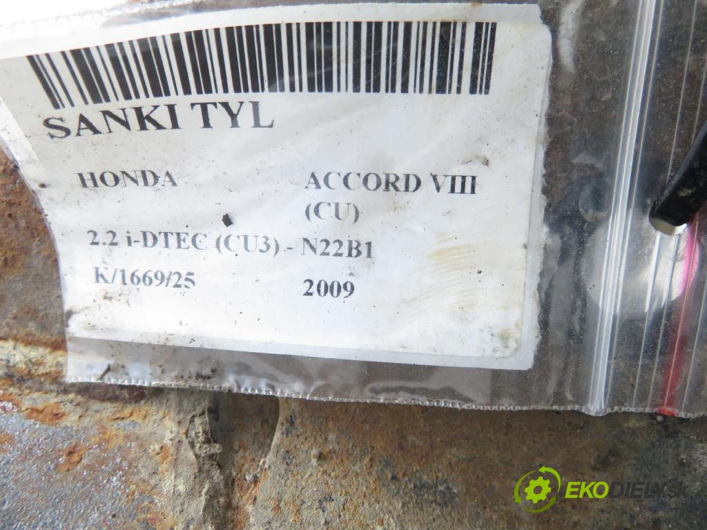 HONDA ACCORD VIII (CU) SEDAN 2009 110,00 2.2 i-DTEC (CU3) - N22B1 2199,00 zadné