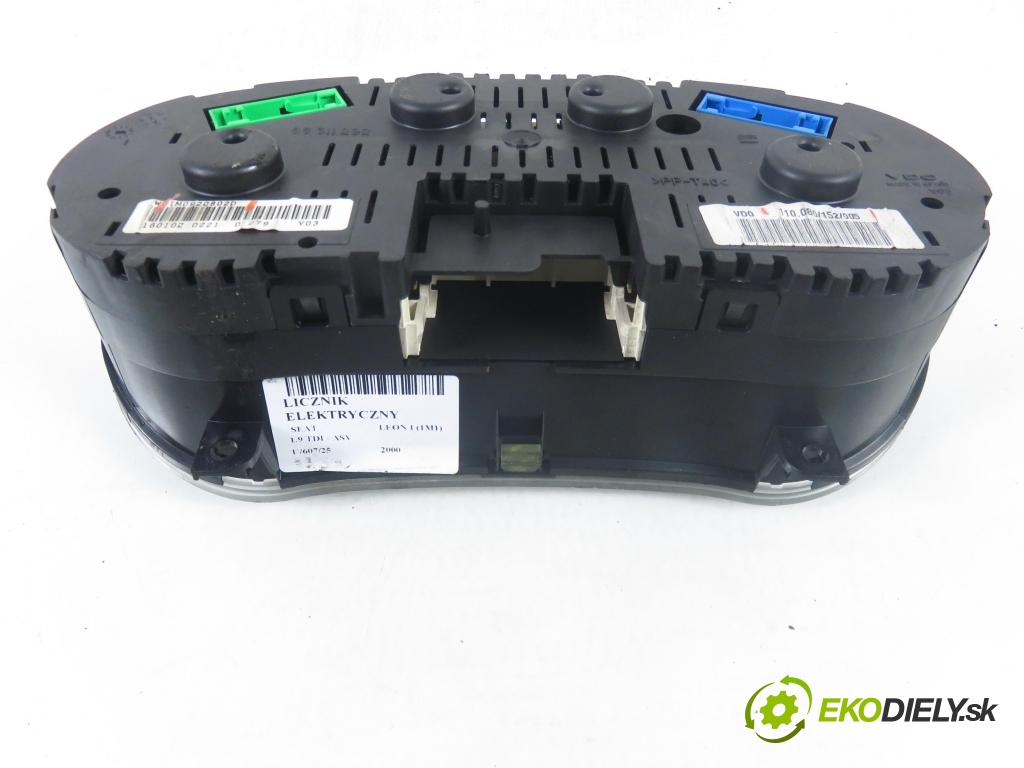 SEAT LEON (1M1) HB 2000 81,00 1.9 TDI 110 - ASV 1896,00 Prístrojovka elektrický 1M0920802D ; 110080152005