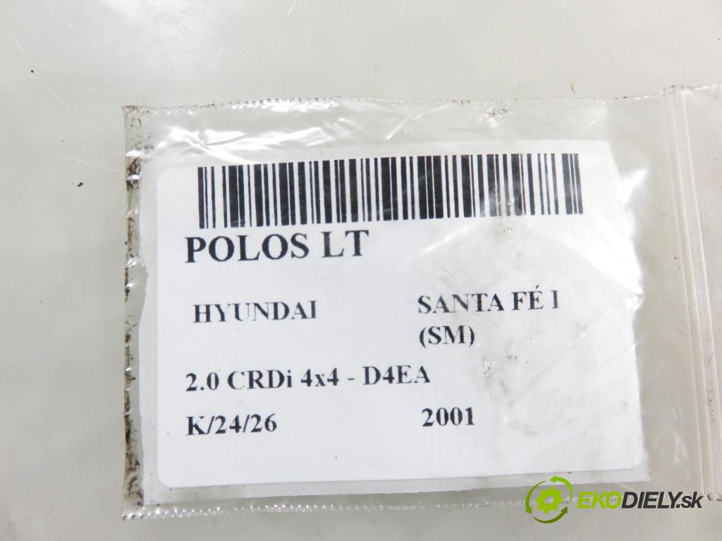 HYUNDAI SANTA FÉ I (SM) SUV 2001 83,00 2.0 CRDi 4x4 113 - D4EA 1991,00 Poloos LT 