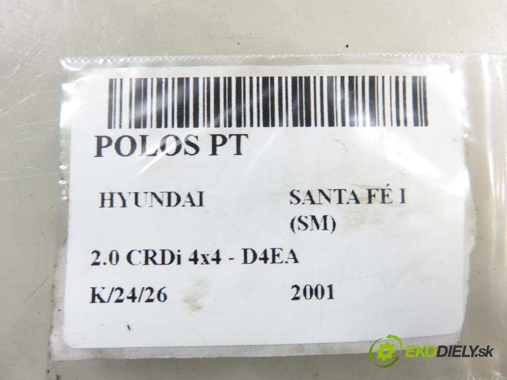 HYUNDAI SANTA FÉ I (SM) SUV 2001 83,00 2.0 CRDi 4x4 113 - D4EA 1991,00 Poloos pravé zadné 