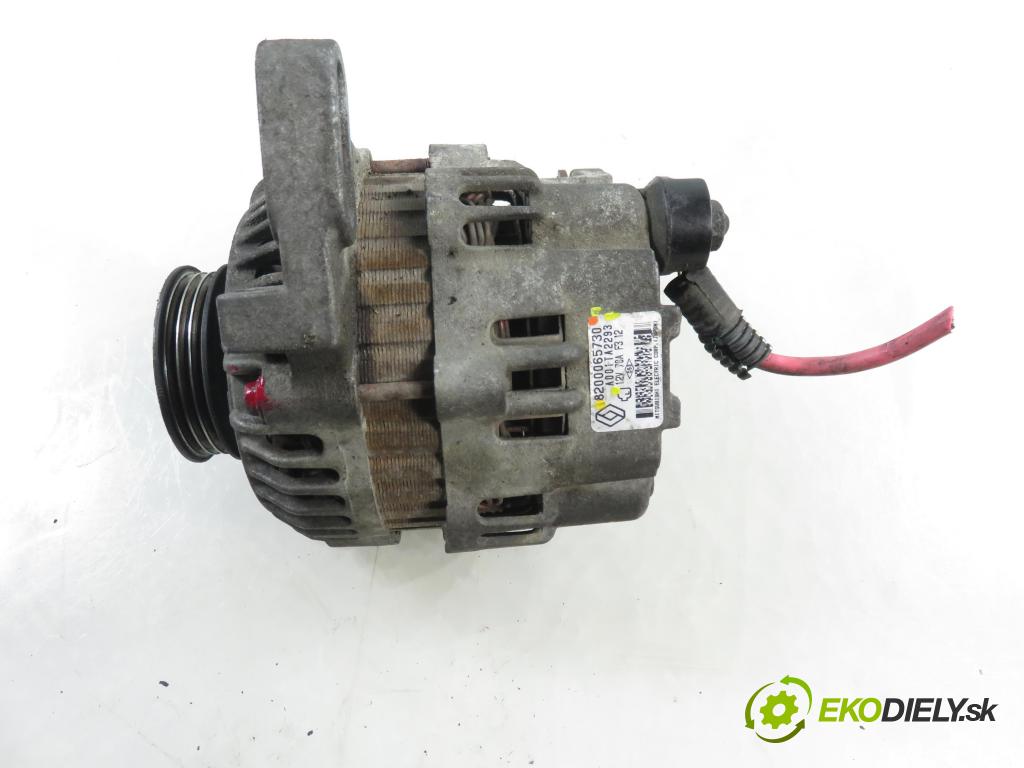 RENAULT CLIO II (BB_, CB_) HB 2003 43,00 1.2 8V 58 - D7F 726 1149,00 Alternátor 8200065730 ; A001TA2293 (Alternátor)