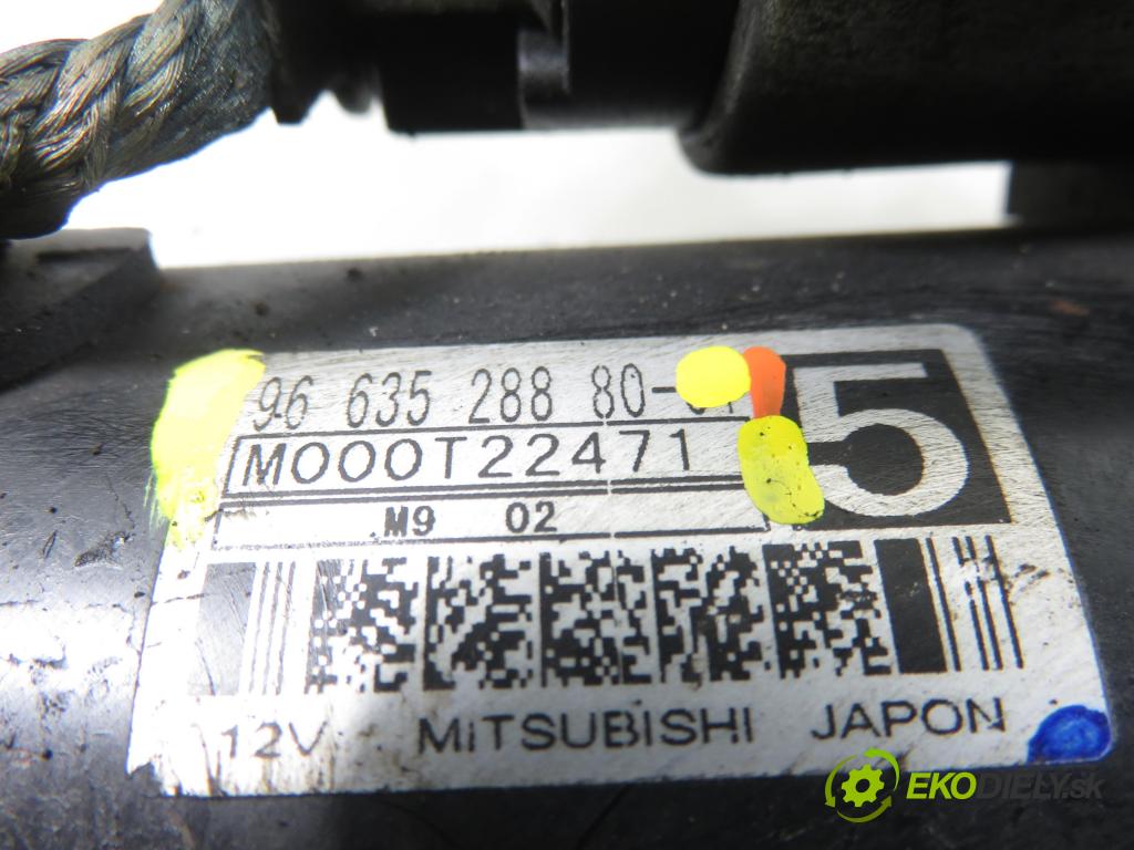 CITROEN C5 III (RD_) SEDAN 2010 80,00 1.6 HDi 110 - 9HZ (DV6TED4) 1560,00 Štartér 9663528880 ; M000T22471 (Štartér)