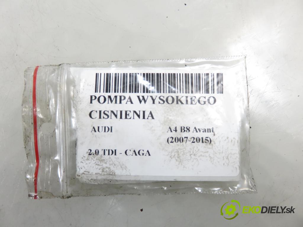 AUDI A4 Avant (8K5, B8) KOMBI 2009 105,00 2.0 TDI - CAGA 1968,00 Pumpa vysokého tlaku 0445010507 ; 0445116030 ; 03L130755