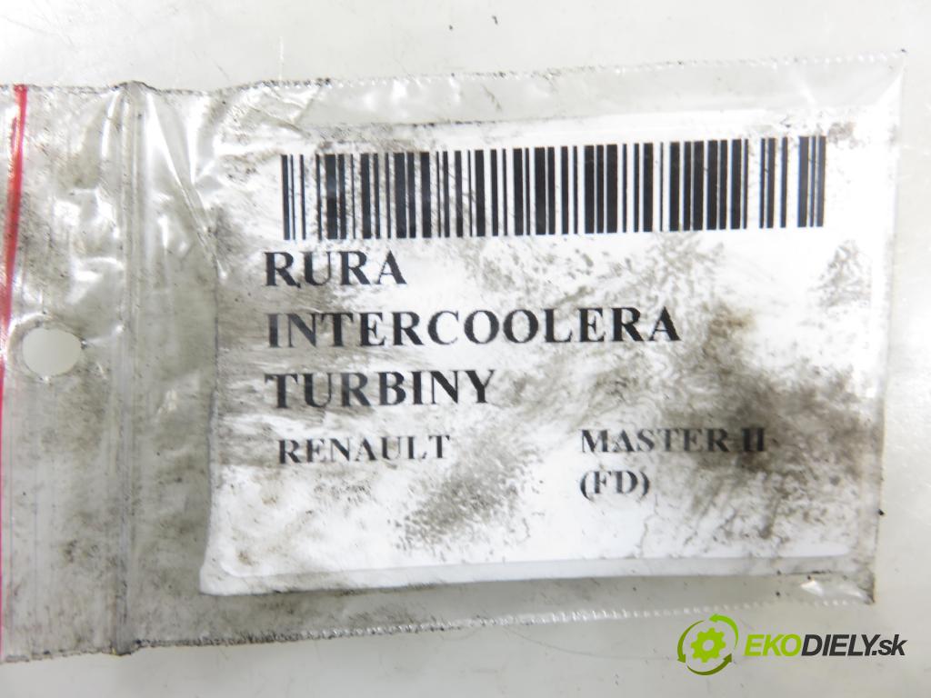 RENAULT MASTER II Skrzynia (FD) FURGON 2006 66,00 2.2 dCI 90 - G9T 750 2188,00 Rúra intercoolera turba 8200230579B