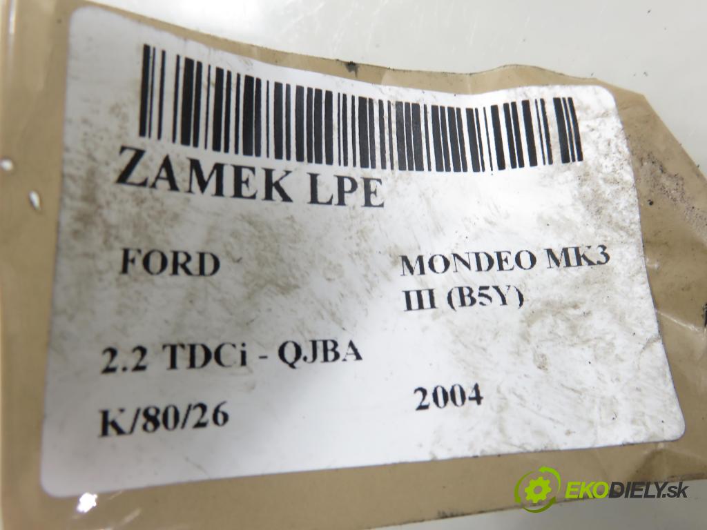 FORD MONDEO III (B5Y) LIFTBACK 2004 114,00 2.2 TDCi - QJBA 2198,00 zámok 2S4A021813FA