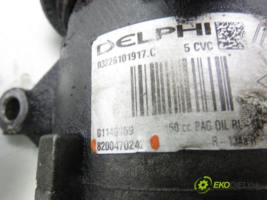 RENAULT SCENIC II (JM0/1_) MINIVAN 2004 63,00 1.5 dCi (JM1F) - K9K 724 1461,00 KOMPRESOR: klimatizace 8200470242 (Kompresor klimatizace)