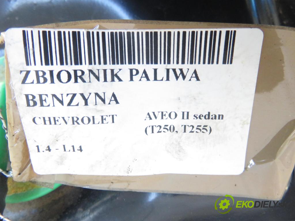 CHEVROLET AVEO sedan (T250, T255) SEDAN 2007 0,00 1.4 - L14 1399,00 Nádržka paliva benzín
