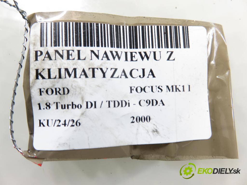 FORD FOCUS (DAW, DBW) HB 2001 66,00 1.8 TDDi 90 - C9DA 1753,00 Panel kúrenia KLIMATIZACE: 98AB18C419AF