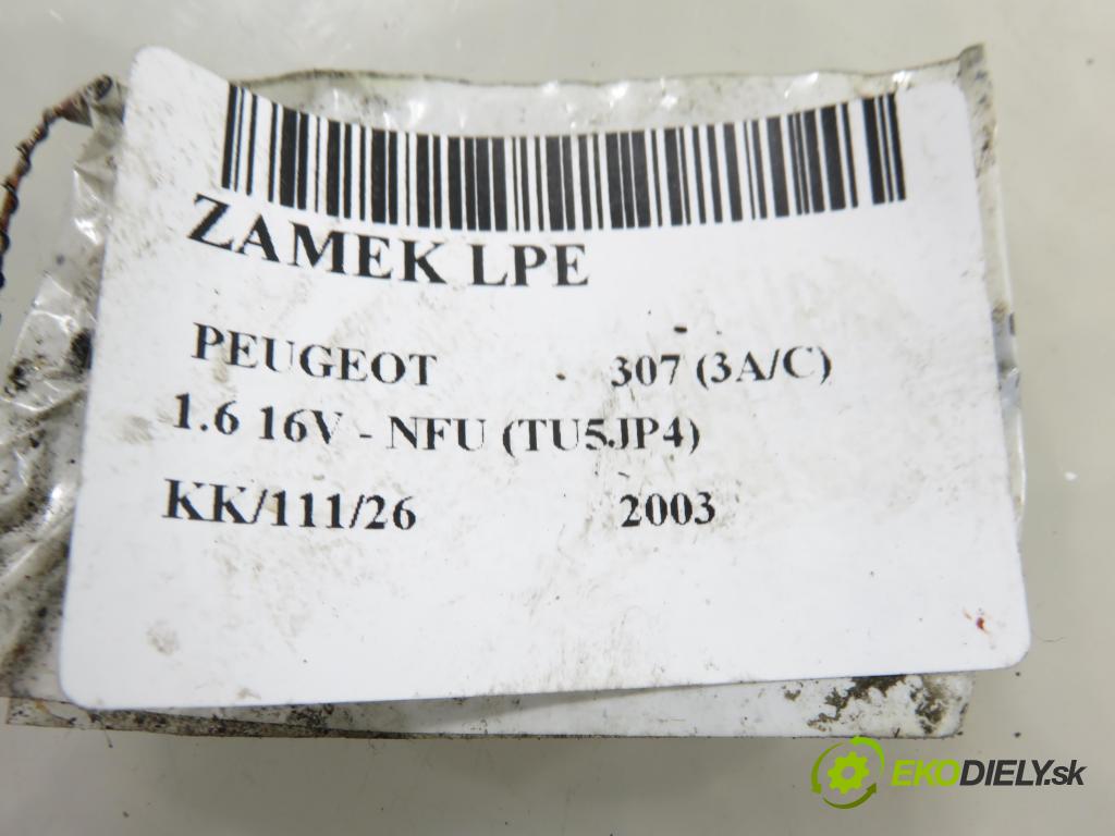 PEUGEOT 307 (3A/C) HB 2003 80,00 1.6 16V - NFU (TU5JP4) 1587,00 zámok