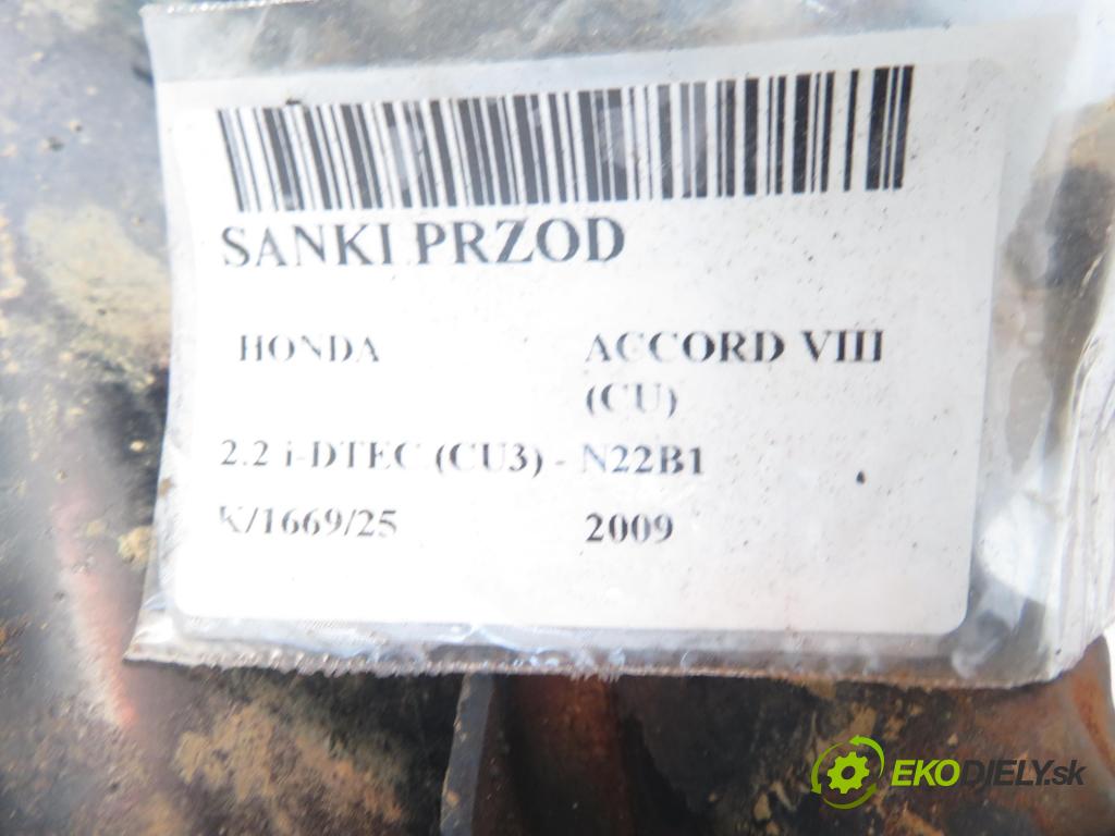 HONDA ACCORD VIII (CU) SEDAN 2009 110,00 2.2 i-DTEC (CU3) - N22B1 2199,00 PŘEDNÍ: