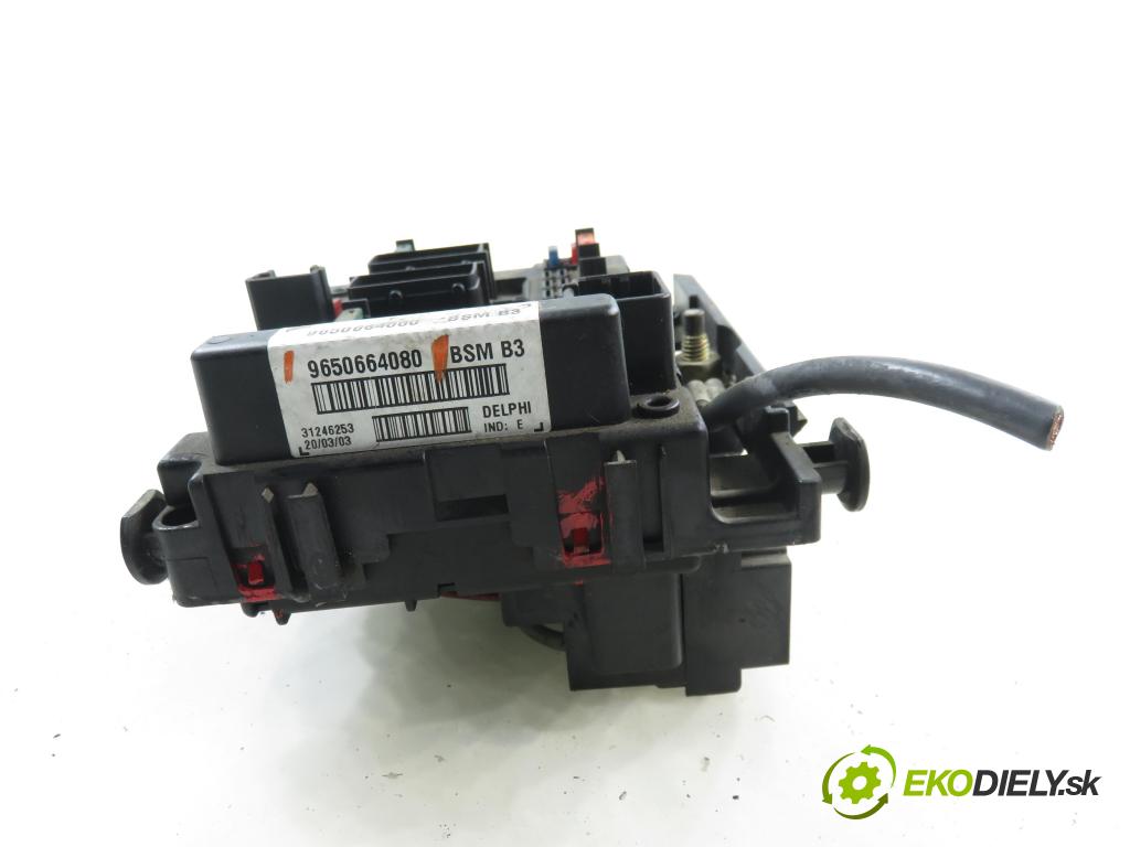 PEUGEOT 307 (3A/C) HB 2003 80,00 1.6 16V - NFU (TU5JP4) 1587,00 MODUL BSM 9650664080