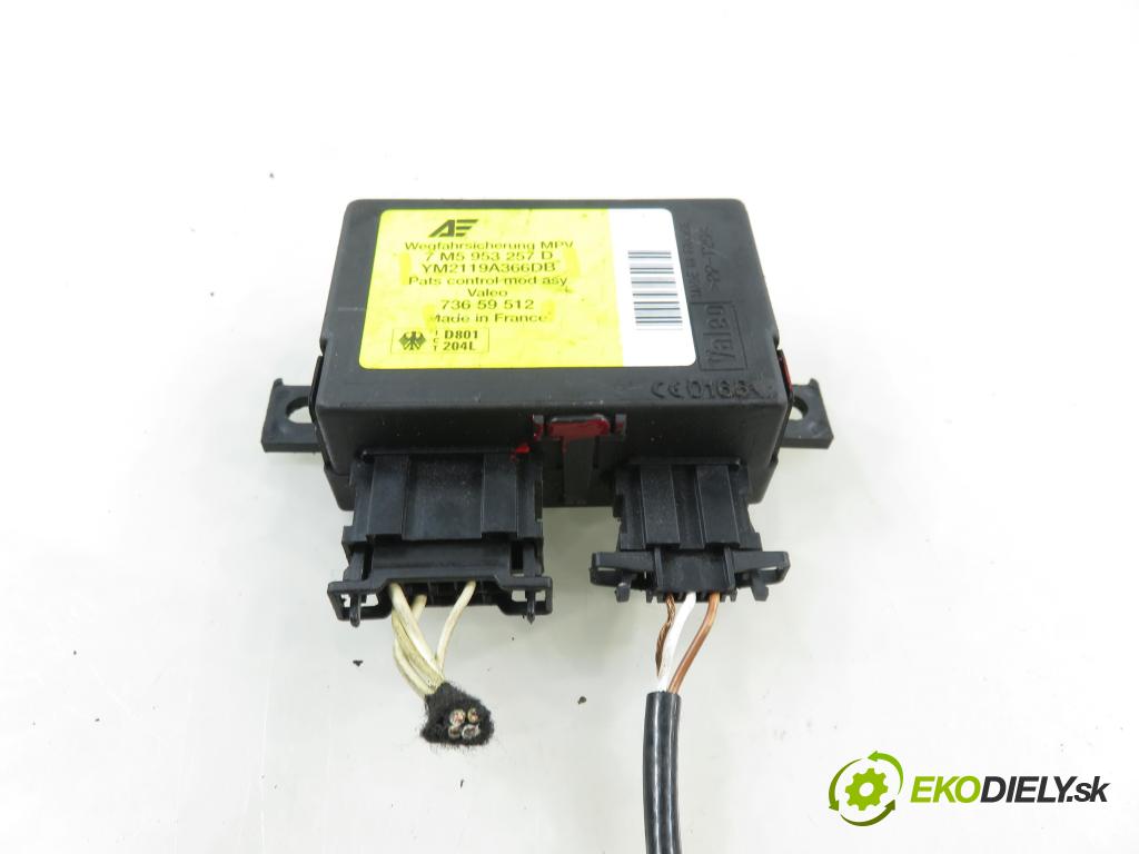 FORD GALAXY (WGR) MINIVAN 2006 103,00 2.3 16V - E5SB 2295,00 spinačka 4B0905851B ; 7M3953257D ; YM2119A366DB (Spínacia skrinka)