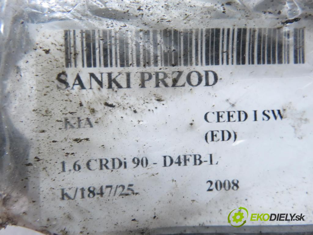 KIA CEE'D SW (ED) KOMBI 2008 66,00 1.6 CRDi 90 - D4FB-L 1582,00 predný