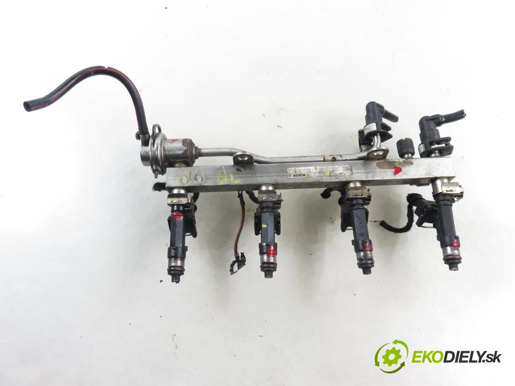 OPEL MERIVA B nadwozie wielkoprzestrzenne (MPV) (S10) MINIVAN 2008 88,00 1.4 LPG - A 14 NEL 1364,00 Lišta vstrekovacia 55577580 ; 0280158205 ; 0280158267 (Vstrekovacia lišta)