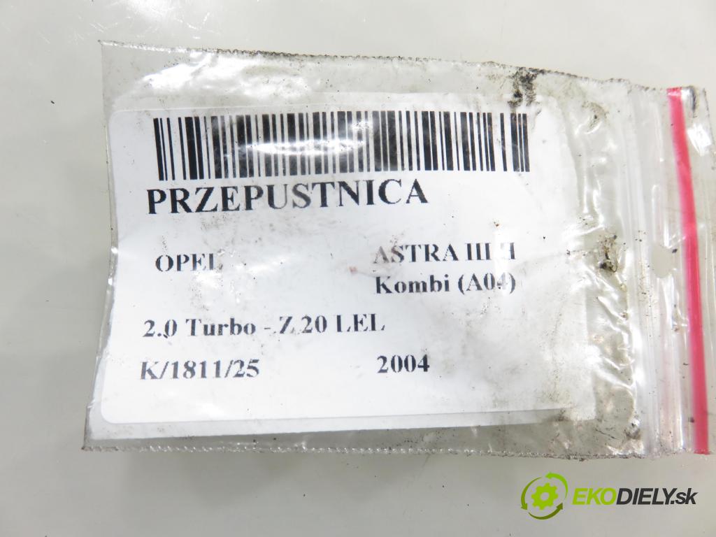 OPEL ASTRA H Kombi (A04) KOMBI 2004 125,00 2.0 Turbo - Z 20 LEL 1998,00 Škrtiaca klapka 0280750084 (Škrtiaca klapka)