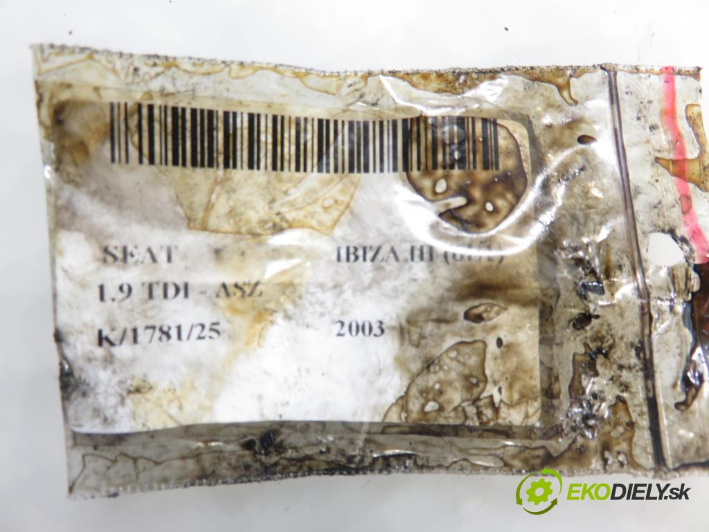 SEAT IBIZA III (6L1) HB 2003 96,00 1.9 TDI PD 130 - ASZ 1896,00 Vstrekovač 038130073AL ; 0414720039 (Vstrekovač paliva)
