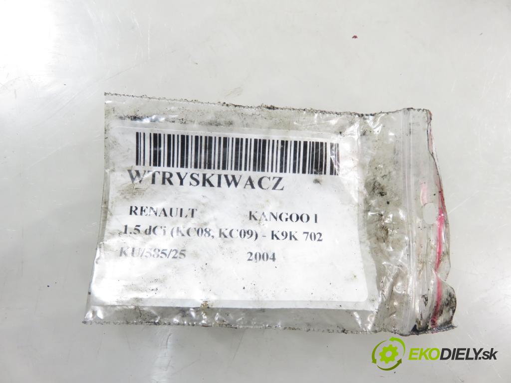 RENAULT KANGOO (KC0/1_) MINIVAN 2004 60,00 1.5 dCi 80 - K9K 702 1461,00 vstrekovač 8200049873 ; 8200631856 ; 28232248ES (Vstrekovač paliva)