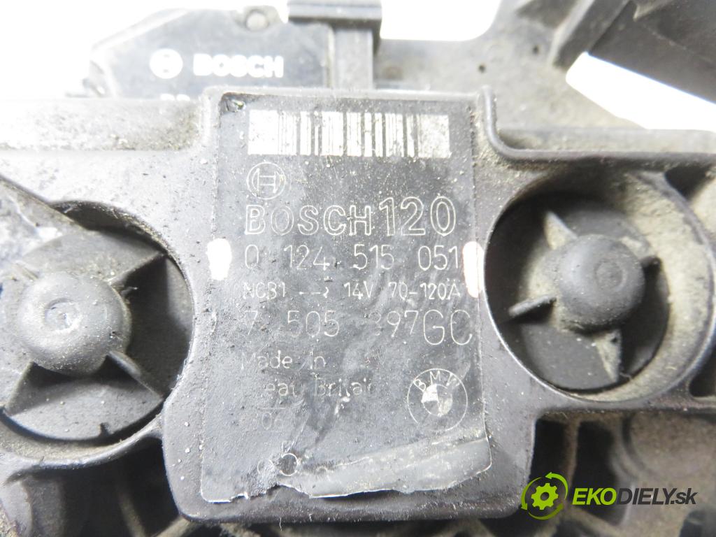 BMW 3 (E90) SEDAN 2005 95,00 318 i 129 - N46 B20 B 1995,00 Alternátor 0124515051 (Alternátor)