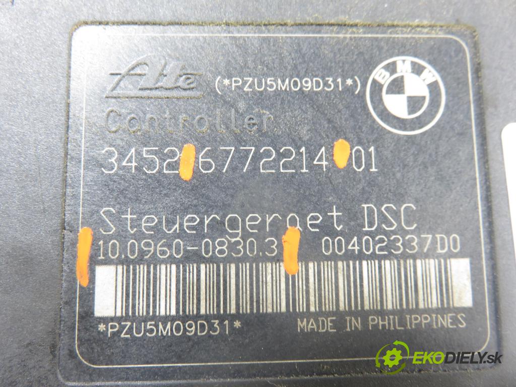 BMW 3 (E90) SEDAN 2005 95,00 318 i 129 - N46 B20 B 1995,00 pumpa ABS 10096008303 ; 6772214 ; 6772213 (Pumpa ABS)