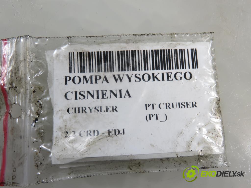 CHRYSLER PT CRUISER (PT_) HB 2002 89,00 2.2 CRD 121 - EDJ 2148,00 Pumpa vysokého tlaku 6130700001 ; 0445010014