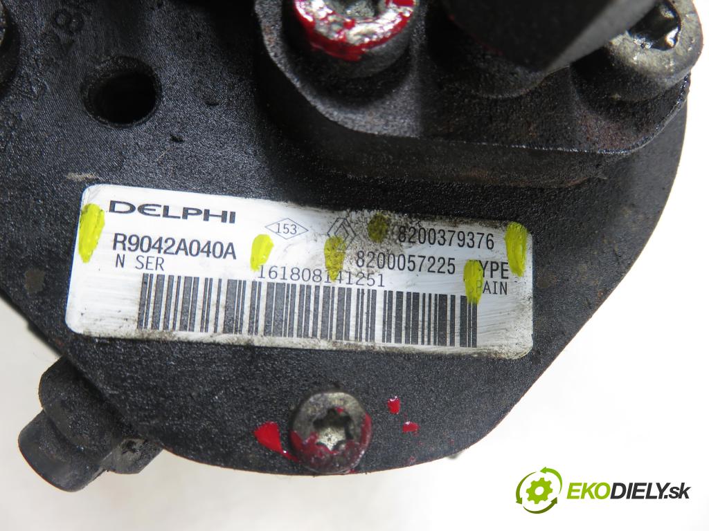 RENAULT KANGOO (KC0/1_) MINIVAN 2004 60,00 1.5 dCi 80 - K9K 702 1461,00 Pumpa vysokého tlaku R9042A040A ; 8200057225 ; 8200379376