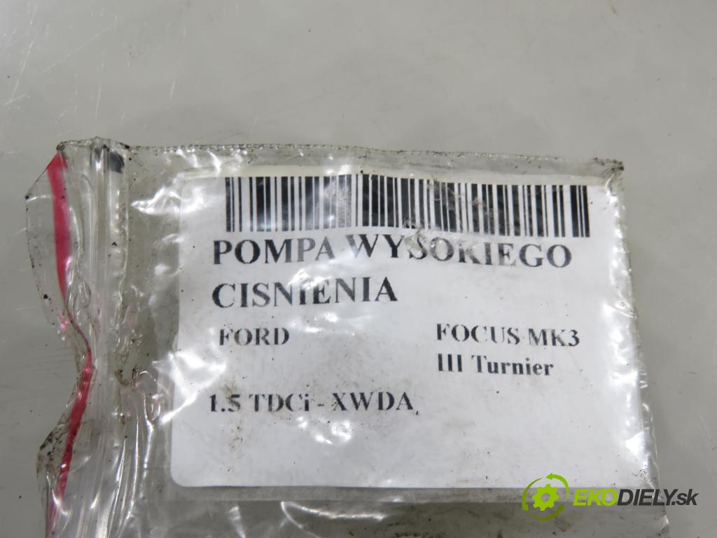 FORD FOCUS III Turnier KOMBI 2015 88,00 1.5 TDCi - XWDB 1499,00 pumpa vysokého TLAK: 9811347280 ; 0445010592 ; 0928400779