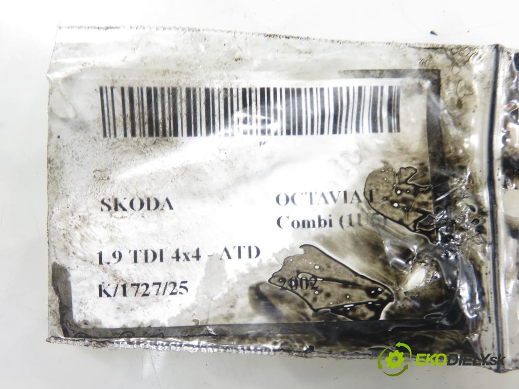 SKODA OCTAVIA I Combi (1U5) KOMBI 2002 74,00 1.9 TDI 4x4 - ATD 1896,00 Vstrekovač 038130073AG ; 0414720215 (Vstrekovač paliva)