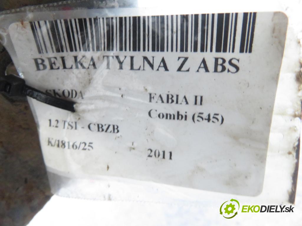 SKODA FABIA II Combi (545) KOMBI 2011 77,00 1.2 TSI - CBZB 1197,00 výztuha zadní část ABS