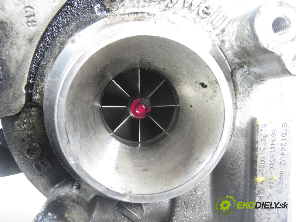 FORD FOCUS III Turnier KOMBI 2015 88,00 1.5 TDCi - XWDB 1499,00 Turbodúchadlo 9804119380 ; 8198720001 (Turbodúchadlo (kompletné))