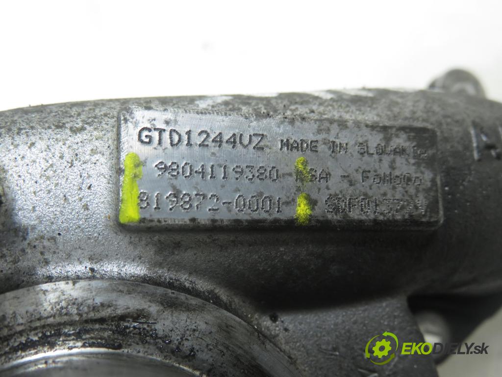 FORD FOCUS III Turnier KOMBI 2015 88,00 1.5 TDCi - XWDB 1499,00 Turbodúchadlo 9804119380 ; 8198720001 (Turbodúchadlo (kompletné))