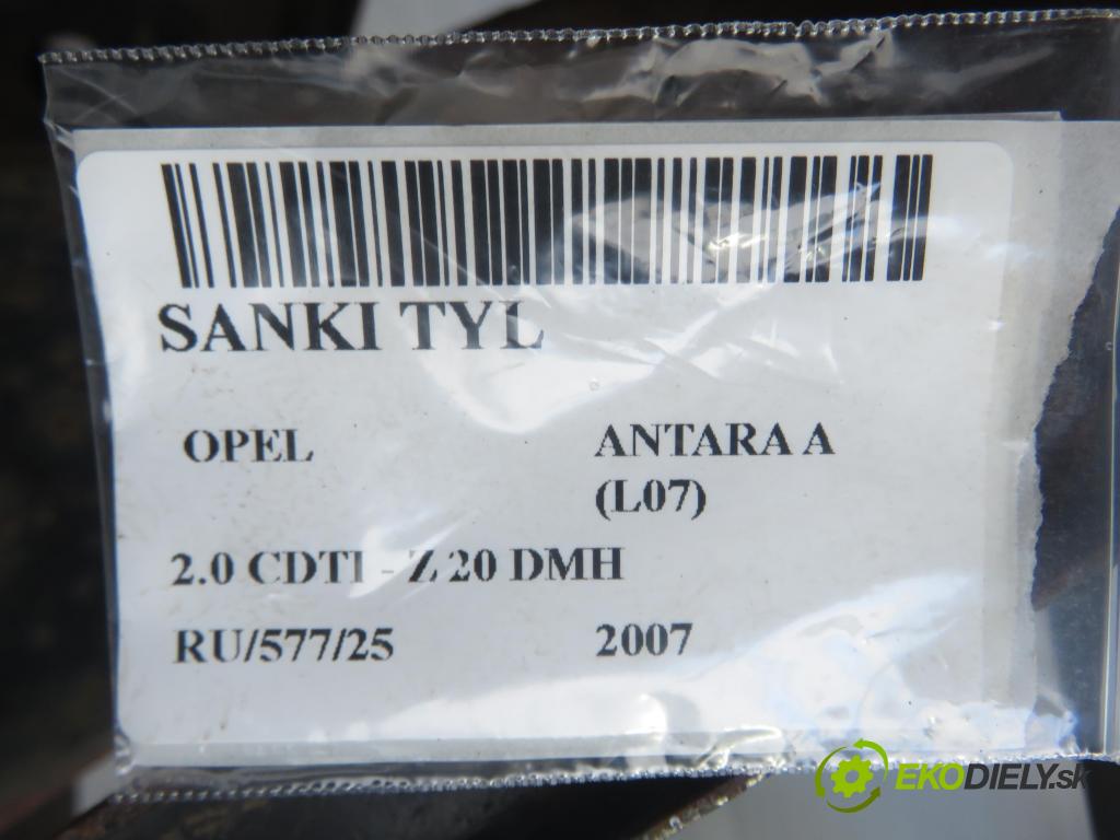 OPEL ANTARA A (L07) SUV 2007 110,00 2.0 CDTI 150 - Z 20 DMH 1991,00 zadné